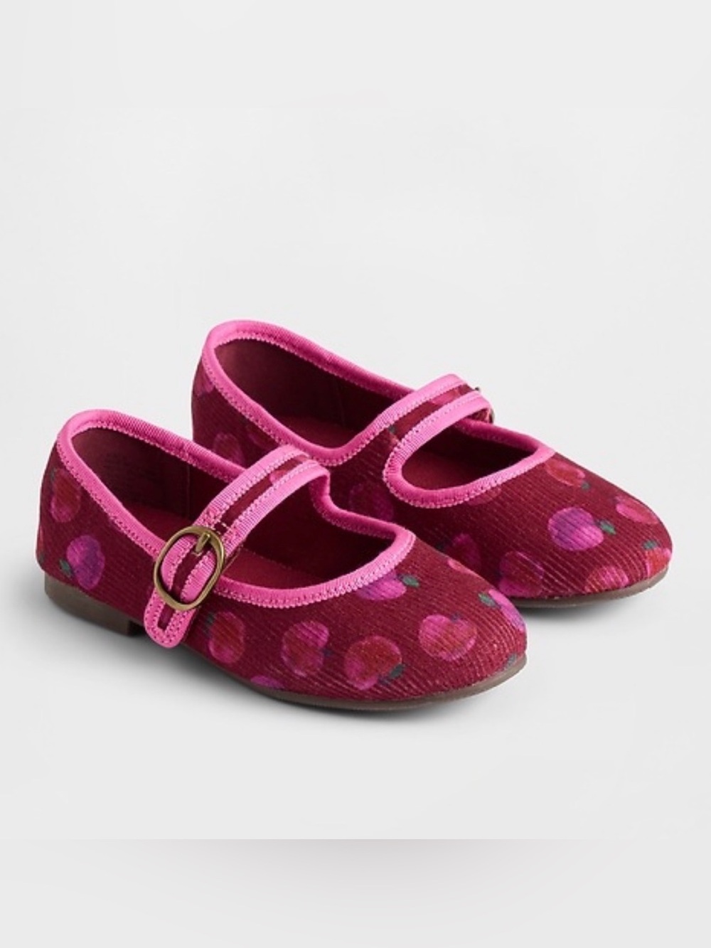 Gap Toddler Corduroy Mary Jane Flats Sz 5
